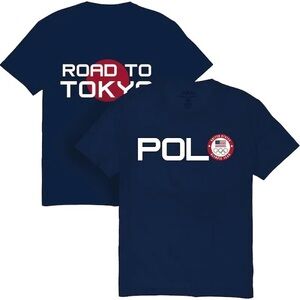 NWT Polo Ralph Lauren Navy Team USA 2020 Summer Olympics T-Shirt Size Small